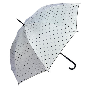 Deštník WHITE DOTS Clayre & Eef JZUM0057W
