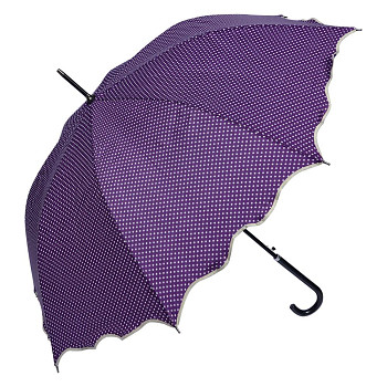 Deštník PURPLE DOTS Clayre & Eef JZUM0058PA