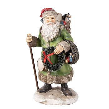 Dekorativní figurka Santa Clause Clayre & Eef 6PR3966