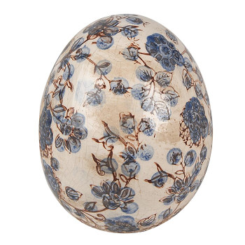Dekorativní keramické vajíčko Clayre & Eef 6CE1620L