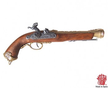 Italská pistole 18. století.