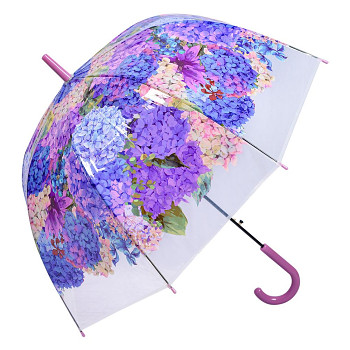 Deštník HYDRANGEA PURPLE Clayre & Eef JZUM0067PA