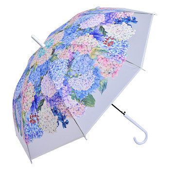 Deštník HYDRANGEA WHITE Clayre & Eef JZUM0067W