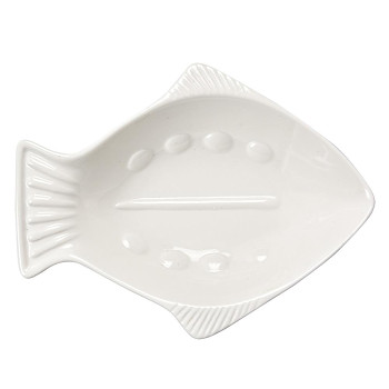 Keramický servírovací talíř FISH Clayre & Eef 6CEBO0057