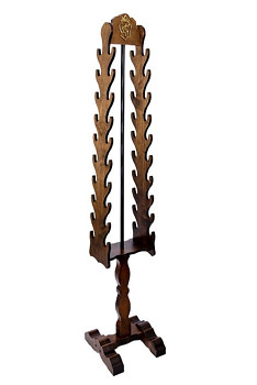 Podlahový stojan Acacia Giuseppe na 20 mečů a pistolí