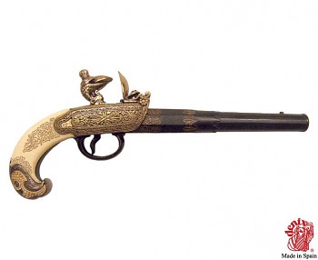 Křesadlová pistole, Rusko 18. stol. - Tula
