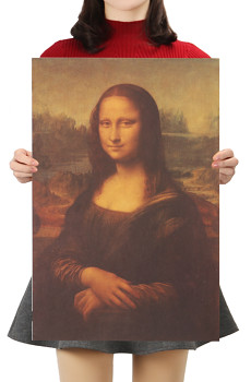 Plakát Mona Lisa, č.369, 42 x 30 cm 