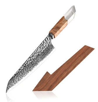 Nůž šéfkuchaře 8" GRAND SHARP KUMO 67 vsrtev damaškové oceli