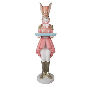 Vysoká dekorativní figurka králíka Clayre & Eef 5MG0025