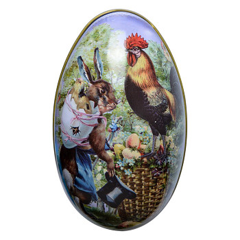 Dekorativní hliníkové vajíčko Clayre & Eef 65342