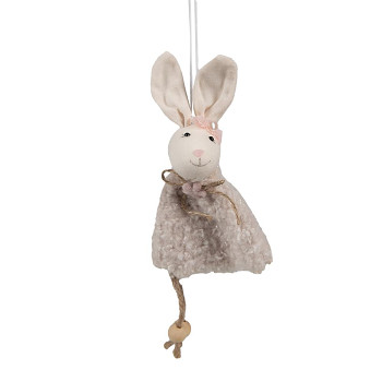 Dekorativní figurka králíka Clayre & Eef 65353