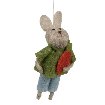Dekorativní figurka králíka Clayre & Eef 65361