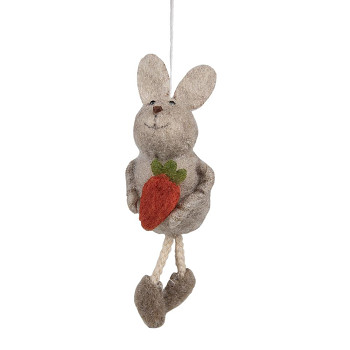 Dekorativní figurka králíka Clayre & Eef 65370