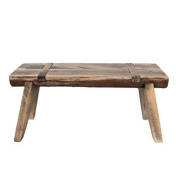 Dřevěná stolička na rostliny Clayre & Eef 6H2313