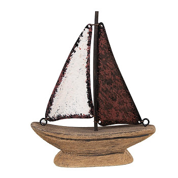 Dekorativní model plachetnice Clayre & Eef 6H2334