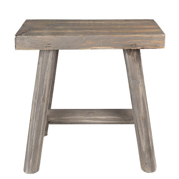 Dřevěná stolička na rostliny Clayre & Eef 6H2359