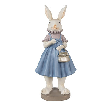 Dekorativní figurka králičí mamky s kabelkou Clayre & Eef 6PR4016