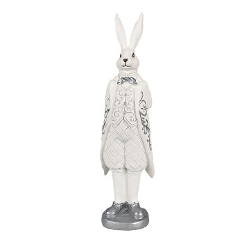 Dekorativní figurka vyfešákovaného králíka Clayre & Eef 6PR4038