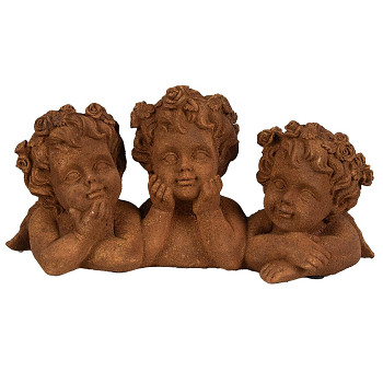 Dekorativní figurka tří andělů Clayre & Eef 6PR4073