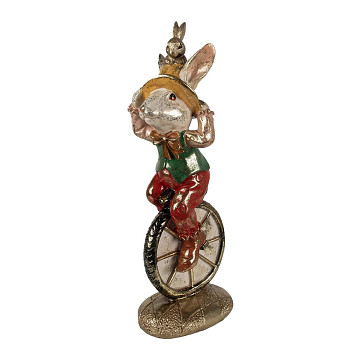 Dekorativní figurka králíka na kole Clayre & Eef 6PR4081