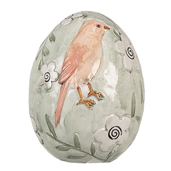 Dekorativní vajíčko BIRD Clayre & Eef 6PR5043