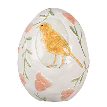 Dekorativní vajíčko BIRD Clayre & Eef 6PR5044