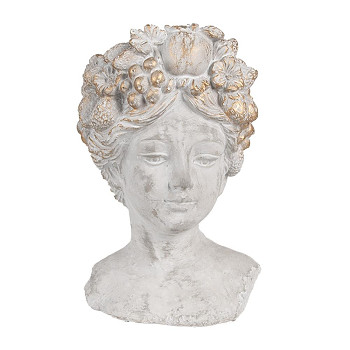 Cementový květináč WOMAN Clayre & Eef 6TE0499S