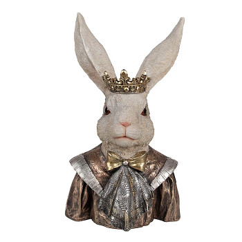 Dekorativní bysta králíka Clayre & Eef 6PR4138