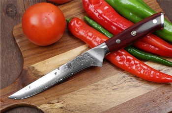 Vykošťovací nůž 6" XINZUO AIČI 67 vrstev damaškové oceli