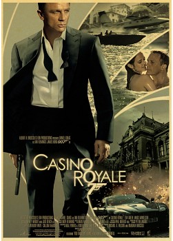 Plakát James Bond 007 Casino Royale
