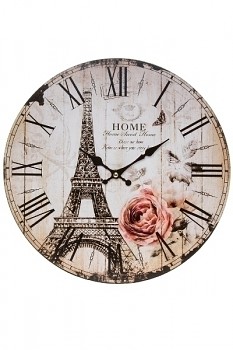Nástěnné hodiny Paris Rose