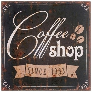 Vývěsní štít "Coffee Shop"