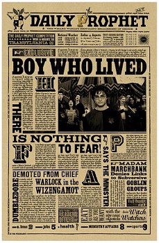 Plakát Harry Potter č.087, 51.5 x 36cm