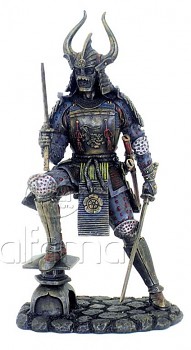 Samurai s katanou