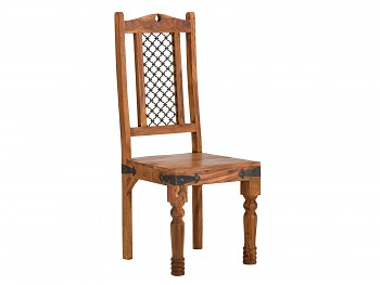 Sada 2 židlí z růžového Palisandru Nimue II