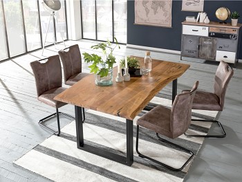 Jídelní stůl se 4 židlemi Siberut