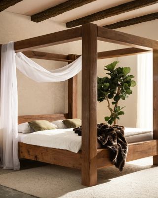 Postel Heaven s nebesy.☁️ Čisté linie, přírodní styl, klidný spánek. 🛌 #nabytek #dekorace #bydleni #inspirace